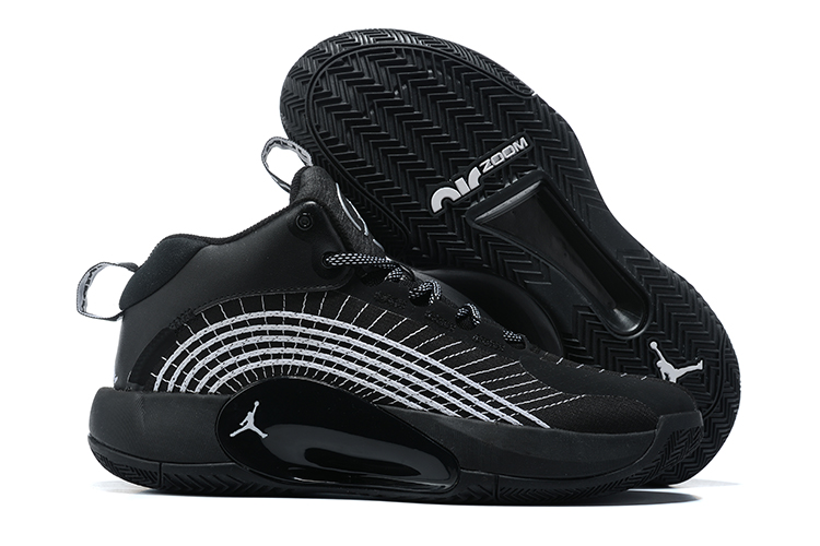 Air Jordan Jumpman Black White Shoes - Click Image to Close